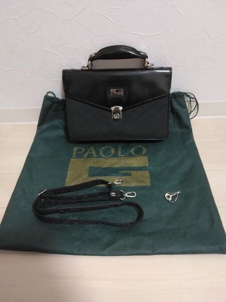PAOLO GUCCI 2way ビジネスバッグ