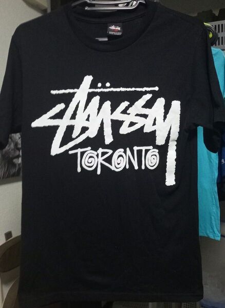ステューシー STUSSY ロゴ ストリート メンズ レディース 半袖 Tシャツ ブラック 黒