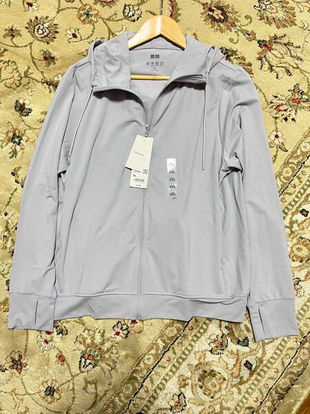 ユニクロ エアリズム パーカー UNIQLO xxl 大きいサイズ UVカット