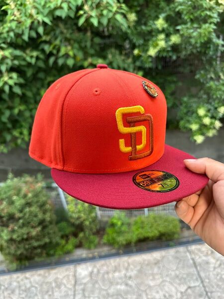 サンディエゴパドレス 新品未使用 59fifty 7 1/2 59FIFTY MLB キャップ ニューエラ