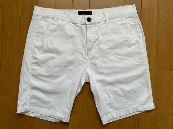roshell XL ショートパンツ ハーフパンツ 白 ホワイト