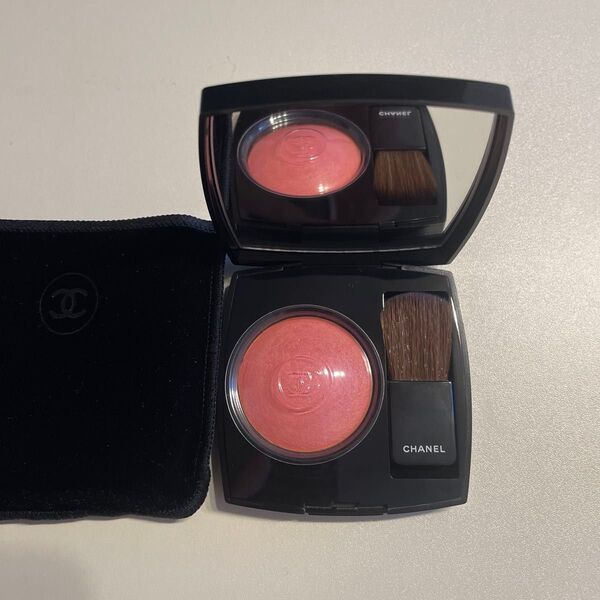 シャネル ジュ コントゥラストー no. 72 rose initiale CHANEL チーク