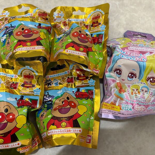 アンパンマン びっくらたまご シュガークローゼットまとめ売り☆。おまけ付き