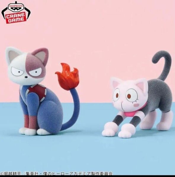 【箱なし】僕のヒーローアカデミア Fluffy Puffy ショートキャット&オチャネコ