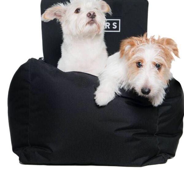 BETTERS 犬用カーシートセット ブラック 犬用カーシート 快適 防水