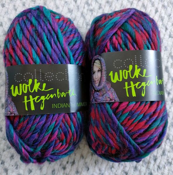 Wolke Hegenbarth インディアンサマー 50g 2玉セット★毛糸