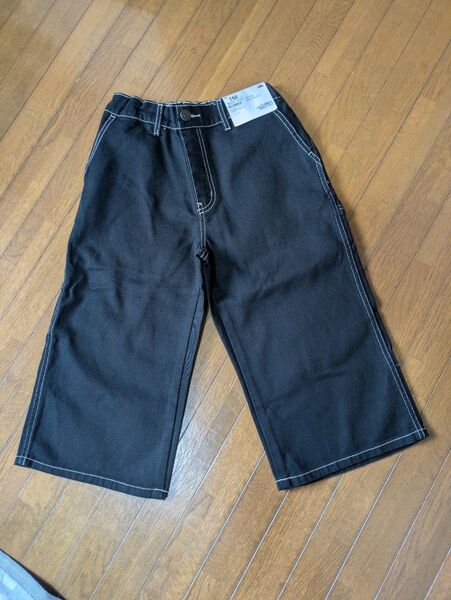 トップバリュ 150サイズ ペインター クロップドパンツ 定価3278円 男の子 綿100% クーポン