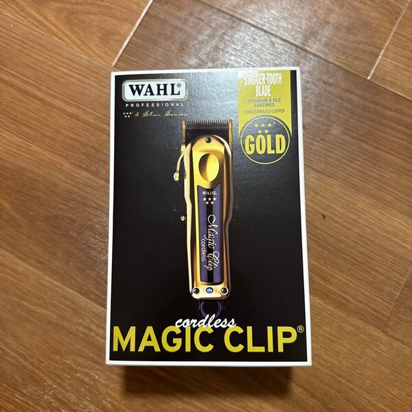 WAHL GOLD コードレス バリカン ゴールド マジック クリップ