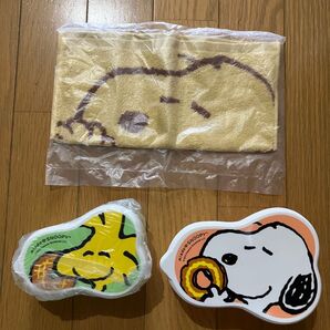 ミスド スヌーピー フードボックス ハンドタオル