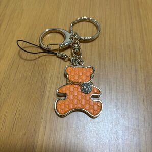 新品未使用 GUCCI キーホルダー くま オレンジ