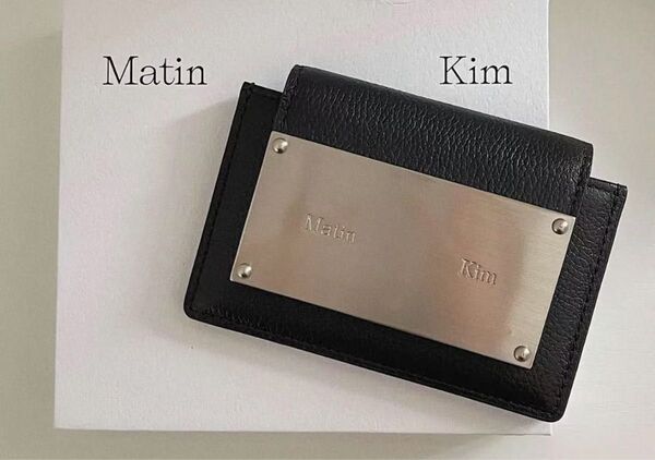MATIN KIM マーティンキム 折りたたみ財布 ミニ財布 小銭入れカードケース 名刺入れマーティン キム カードケース 新品