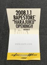 A BATHING APE HARAJUKU OPENING記念メモ_画像2