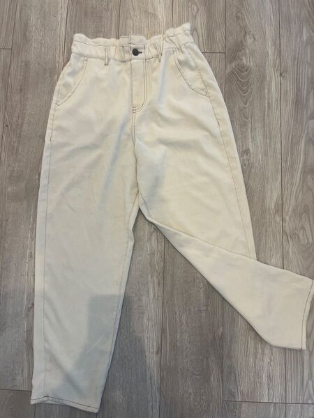 テーパードパンツ コーデュロイパンツ レディース