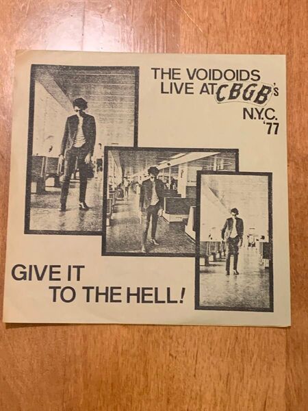 Richard Hell & The Voidoids Live At C.B.G.B's N.Y.C. '77 7" レコード