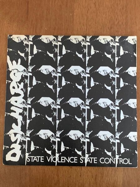 Discharge State Violence State Control (CLAY 14) UK 7" レコード