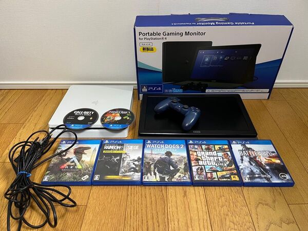 PS4 本体 モニター ソフト コントローラー まとめ売り