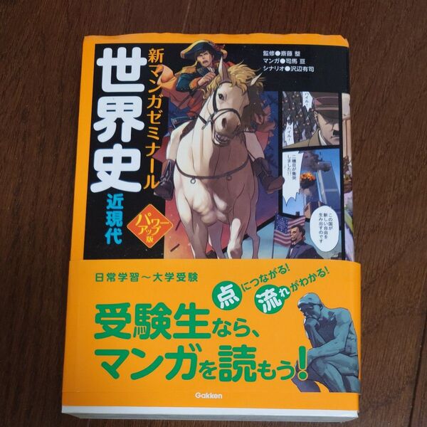 世界史 近現代 (新マンガゼミナール) (パワーアップ版) 斎藤整/監修 司馬亘/マンガ 沢辺有司/シナリオ