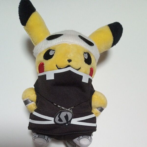 【新品】ポケモン ぬいぐるみ ストラップ キーホルダー スカル団 ピカチュウ