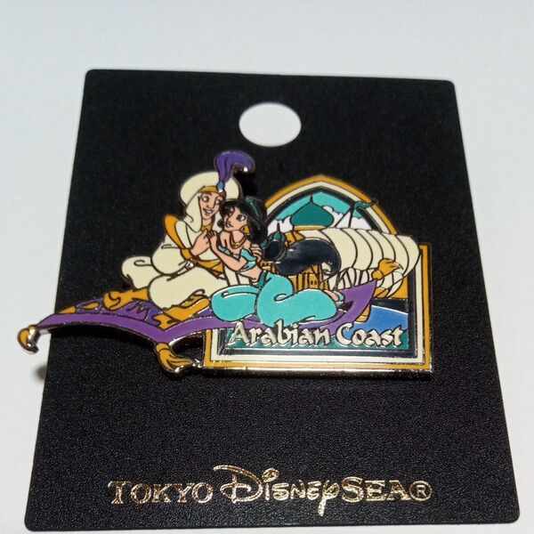 東京ディズニーシー ピンバッジ アラジン