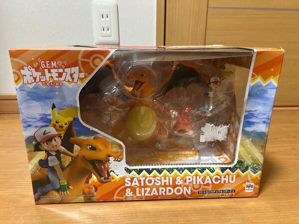 メガハウス G.E.M. ポケットモンスター サトシ ピカチュウ リザードン