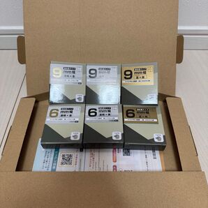 テプラPROラベルテープ6個セット 9mm 6mm