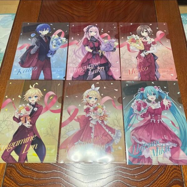 初音ミククリアファイル6枚セット