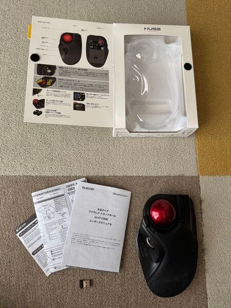 ELECOM ワイヤレストラックボール M-HT1DRBK ブラック
