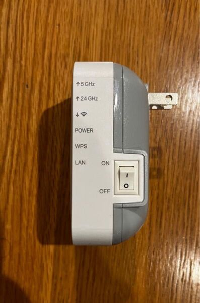 Wi-Fiルーター スイッチ付き 小型 2.4GHz/5GHz