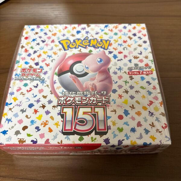 ポケモンカードゲーム スカーレット&バイオレット 強化拡張パック ポケモンカード151 1BOX シュリンク付き