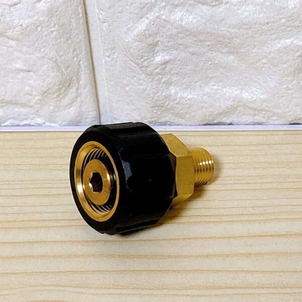 高圧洗浄機アダプター G1/4インチからM22x1.5mm