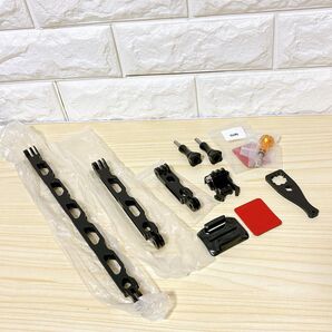 FunMulty 全アルミニウム合金延長アームキット ヘルメットスティック