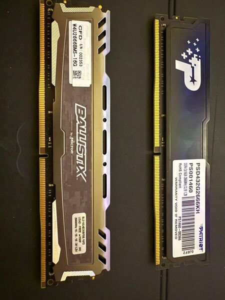 メモリ 32GB(16GB×2) DDR4-2666