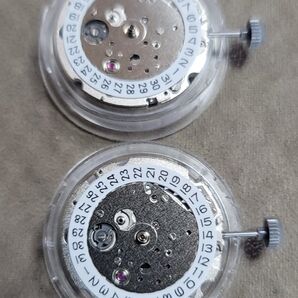 (未使用) ミヨタ MIYOTA 8215 ムーヴメント セイコーMod 調整済み ハック機能有り 2個セット