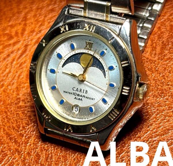 A81 希少 稼動品 SEIKO ALBA CARIB 90年代ヴィンテージ