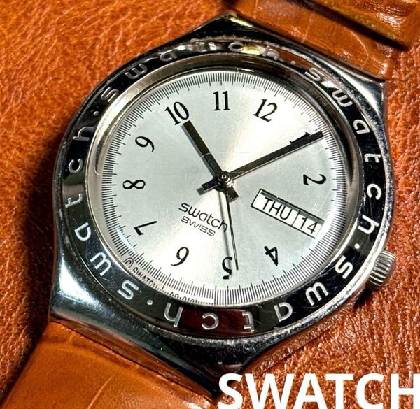 A105 希少 稼動品 SWATCH SWISS irony アイロニー