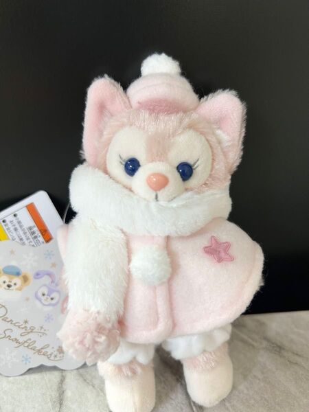 ダンシングスノーフレークス リーナベル ぬいぐるみバッジ 東京ディズニーシー