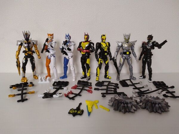 SHODO 仮面ライダー ゼロワン7種 +拡張パーツ