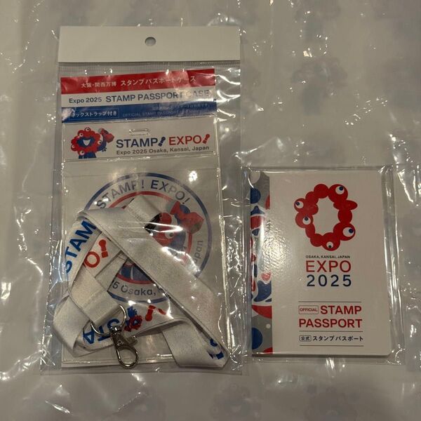 大阪万博Expo 2025 スタンプ帳 スタンプパスポートケース ミャクミャク エキスポ セット 関西万博