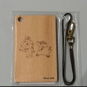 ミャクミャク ICOCA 関西万博 木製パスケース icoca イコちゃん パスケース カモノハシのイコちゃん