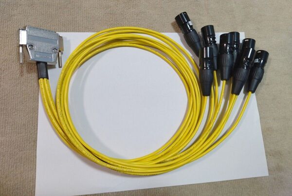 BELDEN 1503A ベルデン 8ch D-Sub25→XLRコネクター ( MOGAMI 2932 DB25 dsub25