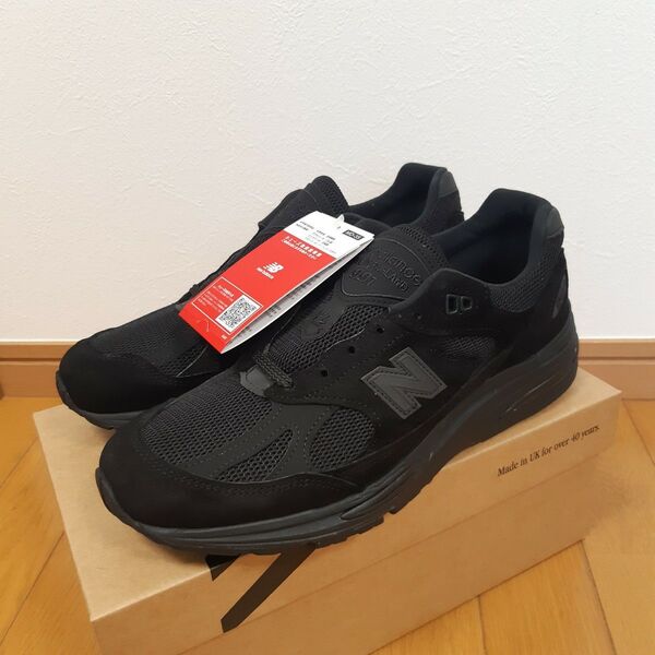 【新品未使用26.5cm】New BalanceニューバランスMade in UK 991 V2 トリプルブラック U991KK2