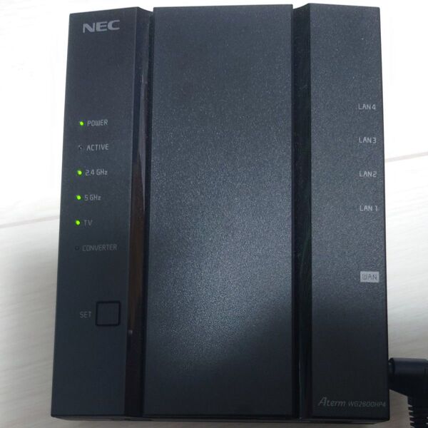 NEC Aterm WG2600HP4 無線LANルーター ホームルータ