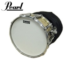 PEARL BRASS SHELL 14×6.5インチ　パール　ブラスシェル　スネアドラム　ソフトケース付き / EVANS GENERA HDD_画像1