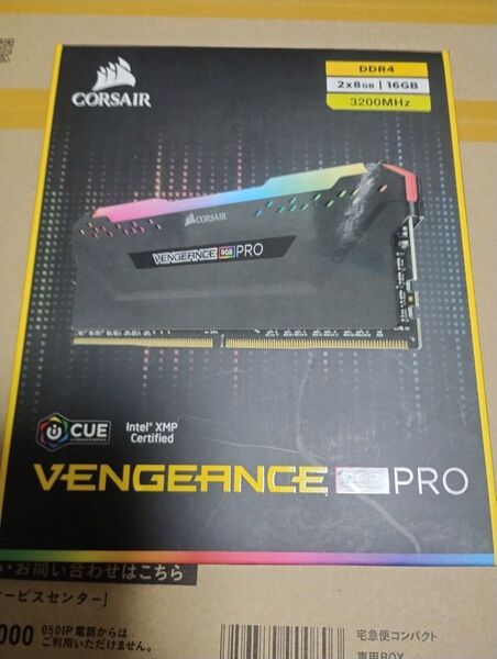 CORSAIR VENGEANCE RGB PRO DDR4 3200MHz 8GB×2 16GB