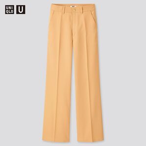 UNIQLO ユニクロ パンツ 2点 セット オフィス カジュアル ワイド ストレート タック グレー ジョガー L 67