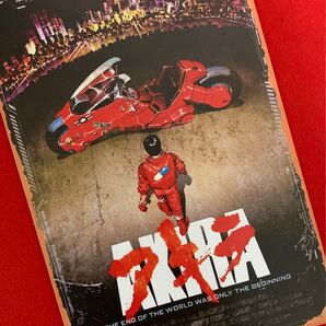 ◆AKIRA◆アキラ◆ポスター◆金属製◆30X20cm◆超合金 フィギュア 映画ポスター