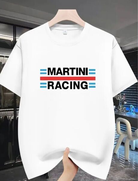 MARTINI メンズTシャツ 新品未使用 XL LL 人気Tシャツ 半袖 ホワイト 半袖Tシャツ