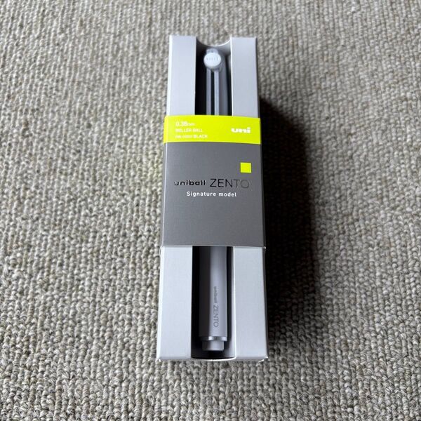uniball ZENTO シグニチャーモデル 0.38mm シルバー