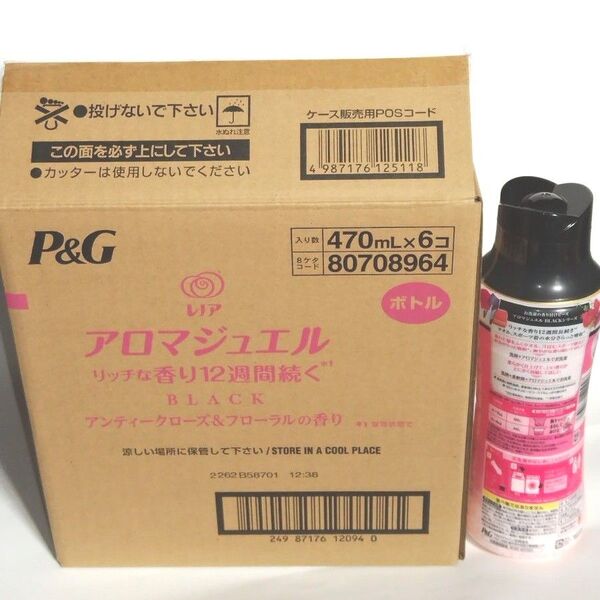 レノア アロマジュエル アンティークローズ&フローラルの香り470ml x 6個