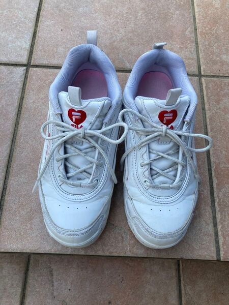 【SALE】FILA スニーカー 白